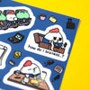 Bizness Chicken Sticker Sheet