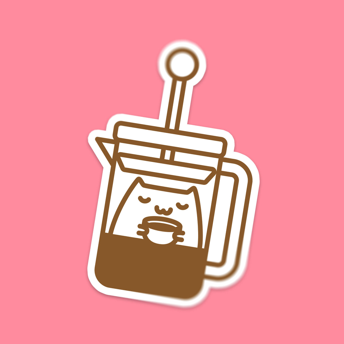 Neko Coffee Cat Planner Sticker Sheet – Robot Dance Battle