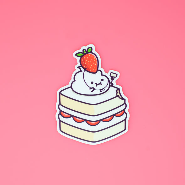 Lil' Whip Strawberry Cake Sticker
