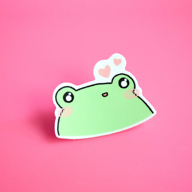 Frog Loves You Sticker