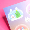 Holiday Snowglobe Sticker Set