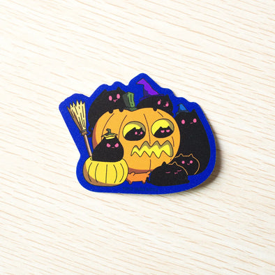 Halloween – Pumpkin Cats Sticker