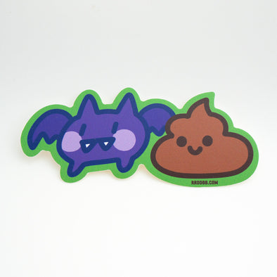 Halloween – Bat Halloween Pun Vinyl Sticker