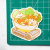 Bunny Hot Pot Vinyl Sticker
