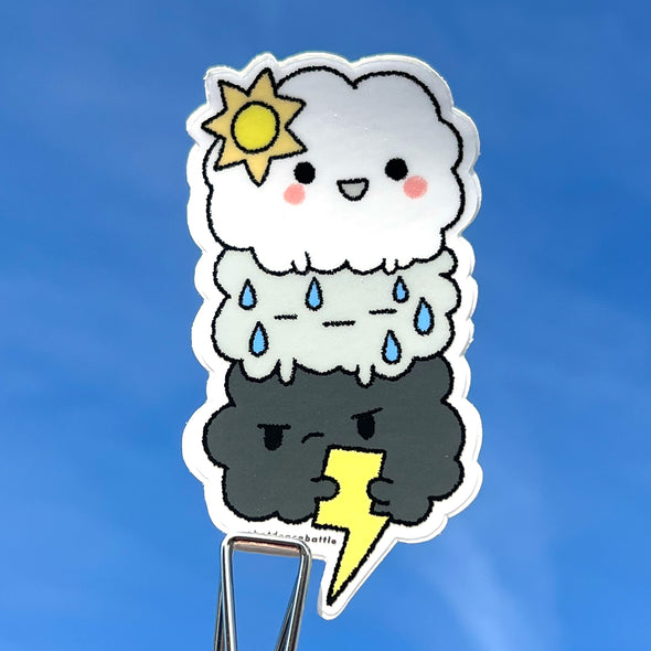 Cloudy - Hanging Out Sticker