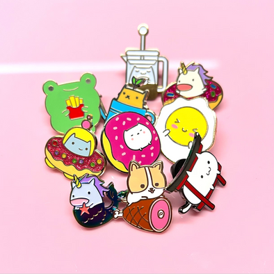 Lucky Bag of 5 or 10 B-grade Enamel Pins