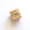 Bizness Frog Rubber Stamp