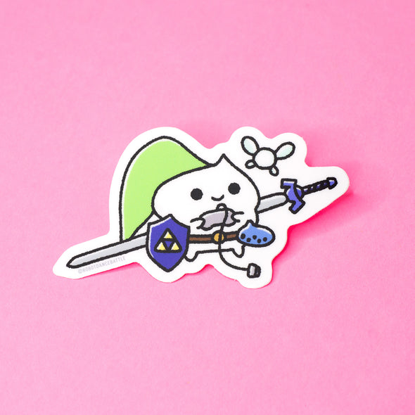 Link Cosplay Cat Sticker