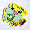I NEEEEEED Shopping Frog Vinyl Sticker