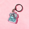 Allergy Cat Acrylic Keychain