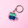 Bizness Frog Acrylic Keychain
