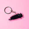Long Sumi The Cat Acrylic Keychain