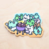 Summer BBQ Vinyl Sticker