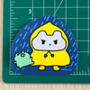 Bunny Rain Coat Vinyl Sticker