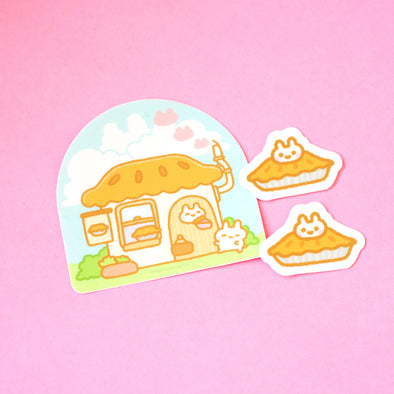 Bunny Pie Shop Sticker Set