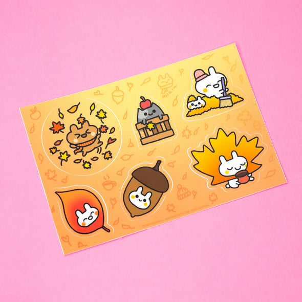 Fall Leaves Sticker Sheet