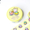 Bunny and Froggy Tea Time Washi Tape
