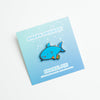 Shark Friends! – Carrot Shark Enamel Pin