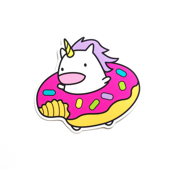 Donut Unicorn Sticker