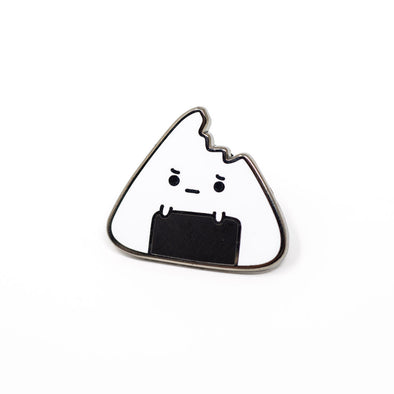 Poor Little Onigiri Enamel Pin