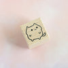 Box Cat Rubber Stamp