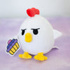 Grumpy Chicken Small Plushie