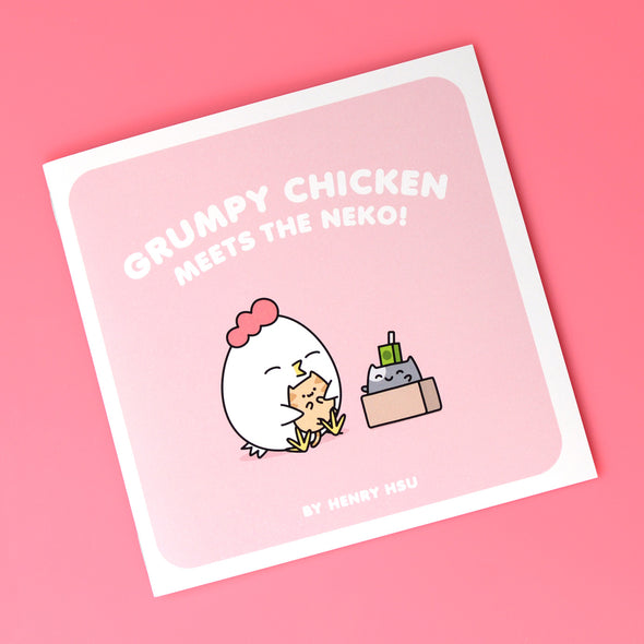 Grumpy Chicken Comic Book - Chicken Meets the Neko!