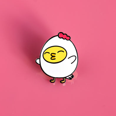 Ducky Dressed as Grumpy Chicken