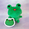 Wasabi the Frog Plushie