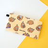 Potato Mode Grumpy Chicken Small Zipper Pouch