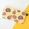 Potato Mode Grumpy Chicken Small Zipper Pouch