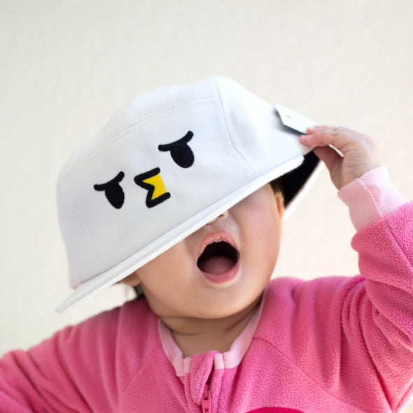 Grumpy Chicken Face Hat