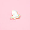 Work it, Hula Unicorn Hard Enamel Pin (With Glitter!)