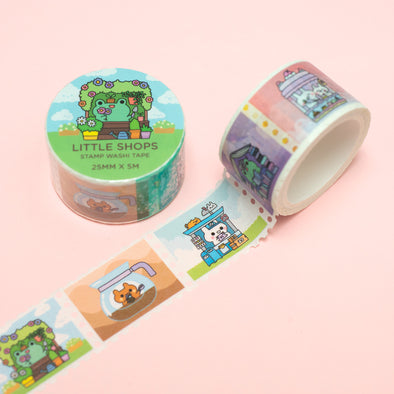 Little Shops Stamp Washi Tape