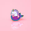 Work it, Mermaid Unicorn Enamel Pin