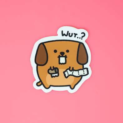 Mocha Doggo Sticker - Toilet paper