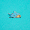 Shark Friends! – Pancake Shark Enamel Pin