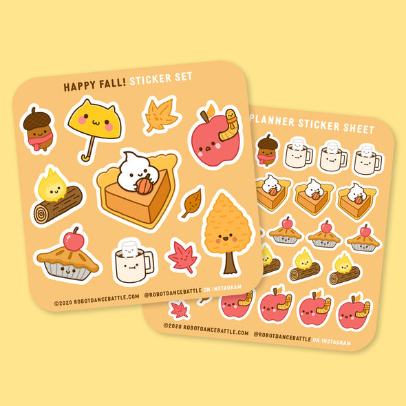 Happy Fall Sticker Sheets