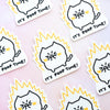 It's Poop Time Cat Sticker