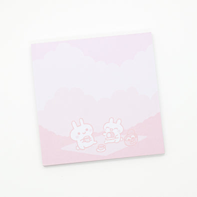Miki the bunny notepad - non-sticky