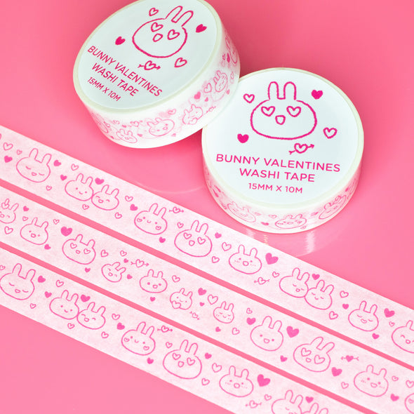 Bunny Valentines Washi Tape