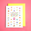 All The Cakes Greeting Card