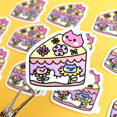 Cat Cake Sticker