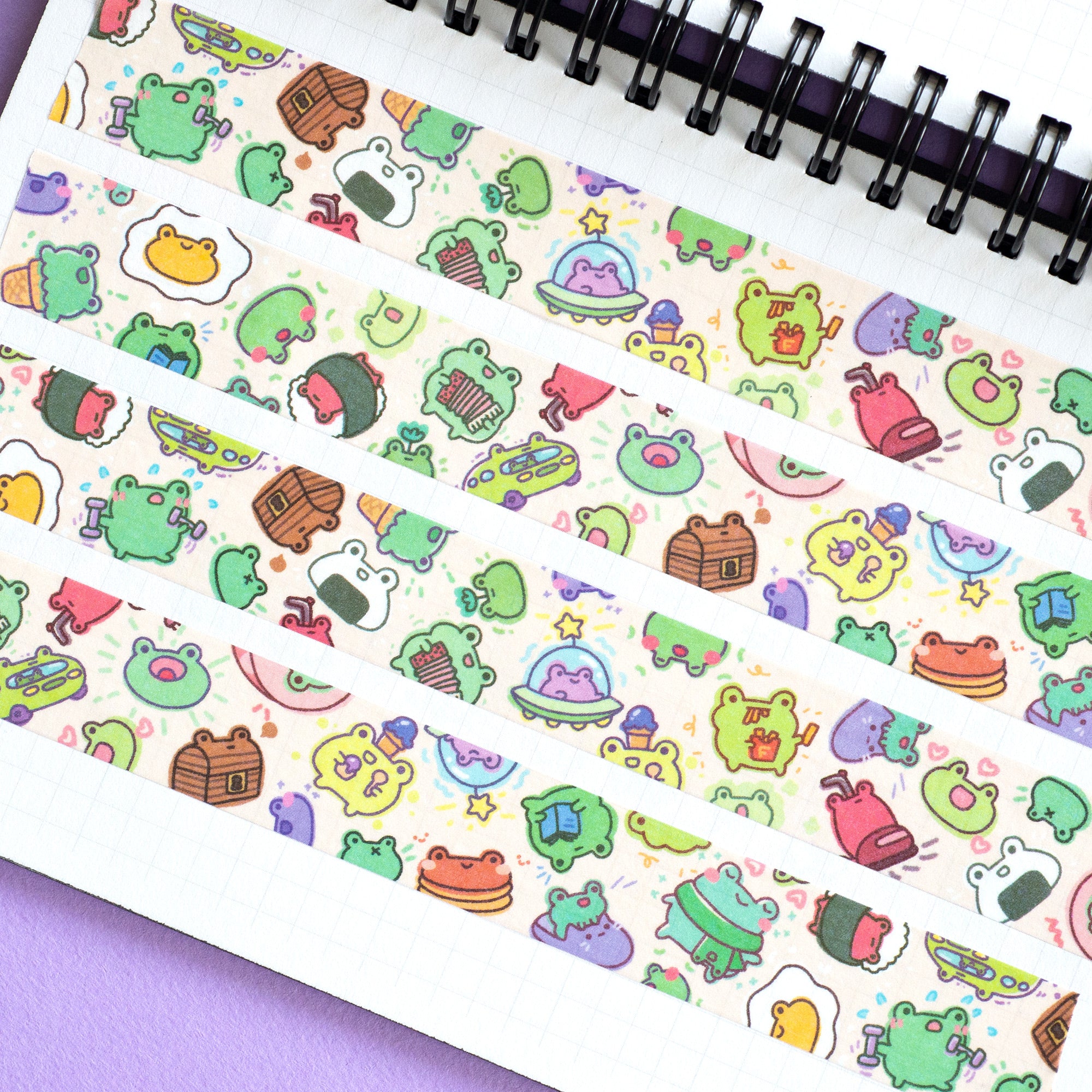 I Froggin' Love Japanese Food Washi Tape – Robot Dance Battle