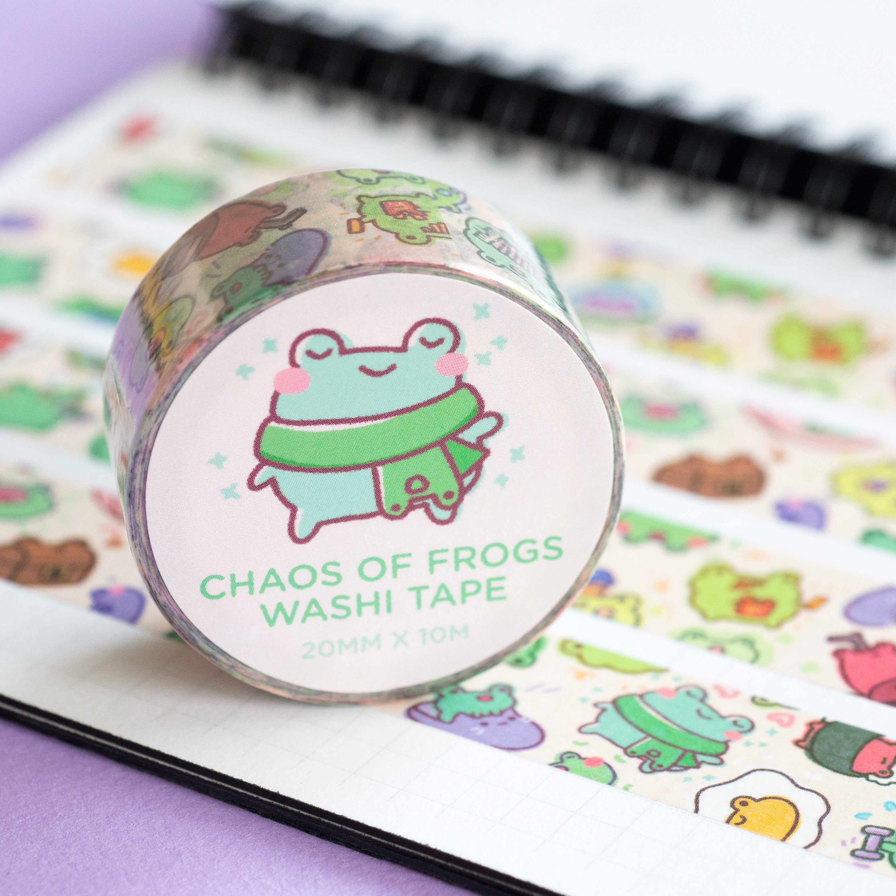 Frog Washi Tape — The DIME Store