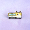 Corgi Express Train Enamel Pin