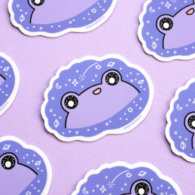 Cosmo Frog Sticker
