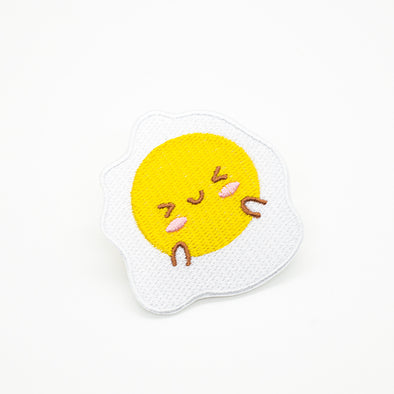 Sunny Egg Iron on patch