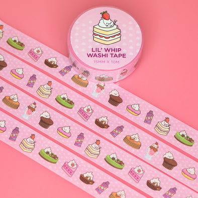 Lil' Whip Desserts Washi Tape