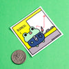 Bizness Frog Presentation Sticker